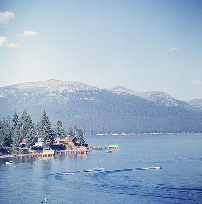 Lake Tahoe Print by Slim Aarons
