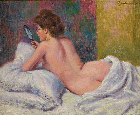 Le Matin Print by Federico Zandomeneghi