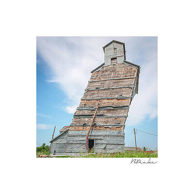 Leaning Elevator Adams Oklahoma by Bert Peake Leaning Elevator Adams Oklahoma by Bert Peake