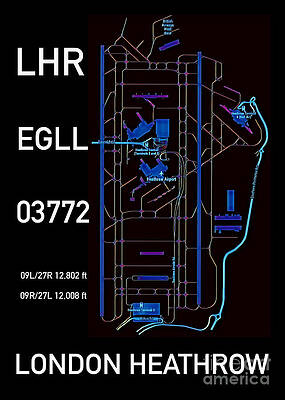 LHR London Heathrow Black Edition by HELGE Art Gallery LHR London Heathrow Black Edition by HELGE Art Gallery