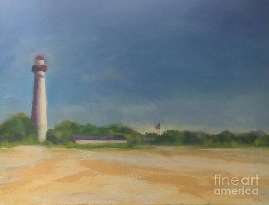 Lighthouse On Duty by Lisa Domenic Lighthouse On Duty by Lisa Domenic