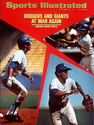 Pittsburgh Pirates Maury Wills Sports Illustrated Cover by Sports  Illustrated