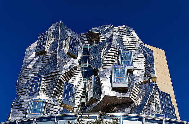 France, Paris, Boulogne, Ville De Paris, Bois De Boulogne, Louis Vuitton  Foundation Building (architect Frank Gehry) Poster by Massimo Borchi - Fine  Art America