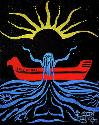 Lummi Ocean Spirit by Cyaltsa Lummi Ocean Spirit by Cyaltsa