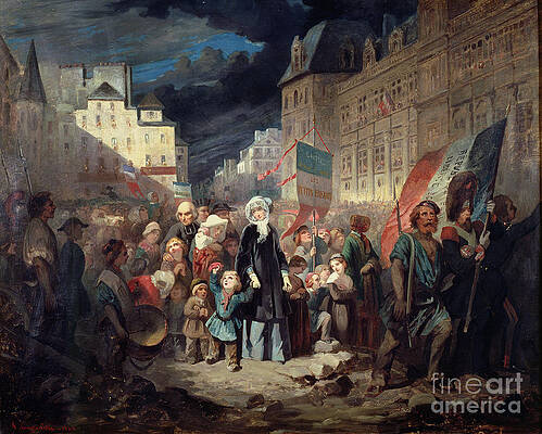 1848 Revolution Art - Pixels