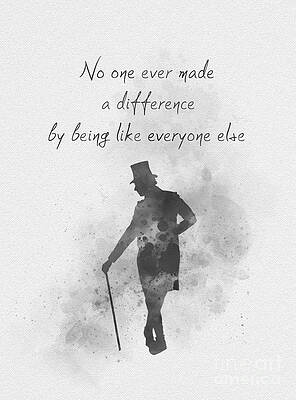 Greatest Showman Inspired Print: Make a Difference Quote Art 