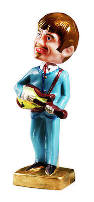Wall Art - Drawing - Man Playing Guitar by CSA Images