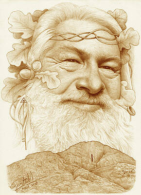 Manannan mac Llyr by Yuri Leitch Manannan mac Llyr by Yuri Leitch