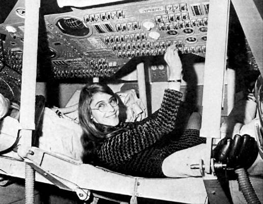 Wall Art - Photograph - Margaret Hamilton, American Computer by Science Source