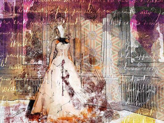 Wedding Dress Paintings Fine Art America