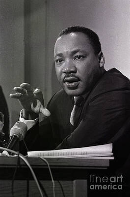 4x6 UNSIGNED  PHOTO PRINT OF Martin Luther King Jr. 