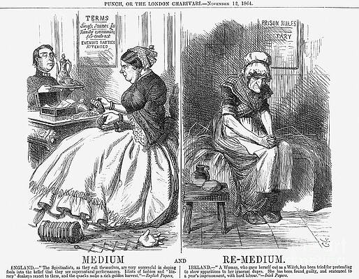 Wall Art - Drawing - Medium And Re-medium, 1864. Artist John by Print Collector