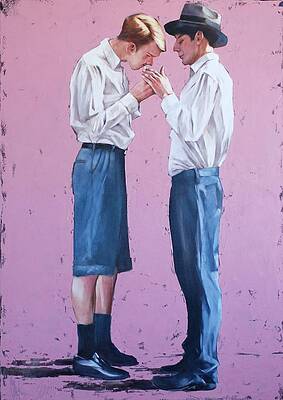 Brothers Oil Painting By Igor Shulman