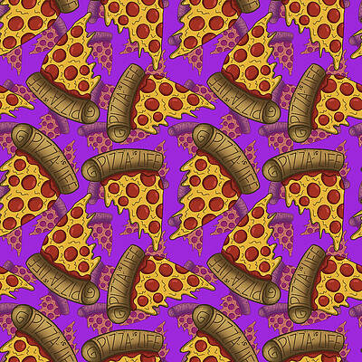 Leftover Pizza Digital Art by H + S Images - Fine Art America
