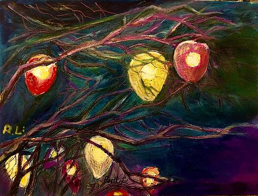 Mesh Lanterns in Xian by WEI LI