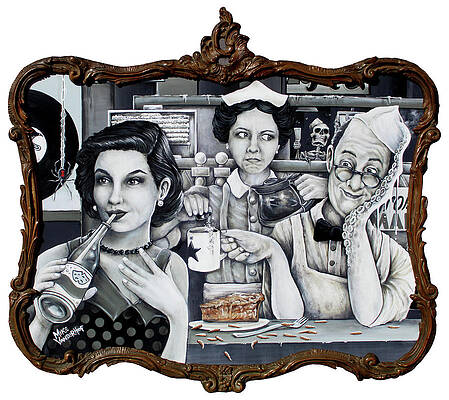 Midnight at the Red Apple Diner by Mike Vanderhoof King Mike V by Michael Vanderhoof
