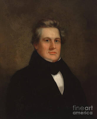 Wall Art - Painting - Millard Fillmore 1800 1874 , C 1843 by Anonymous