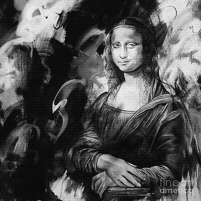 Monalisa Paintings Fine Art America