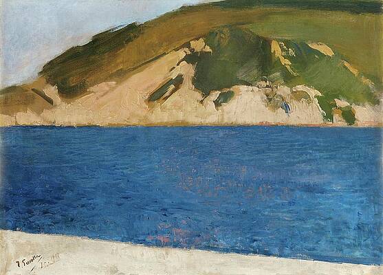 Wall Art - Painting - Monte Ulia, San Sebastian by Joaquin Sorolla