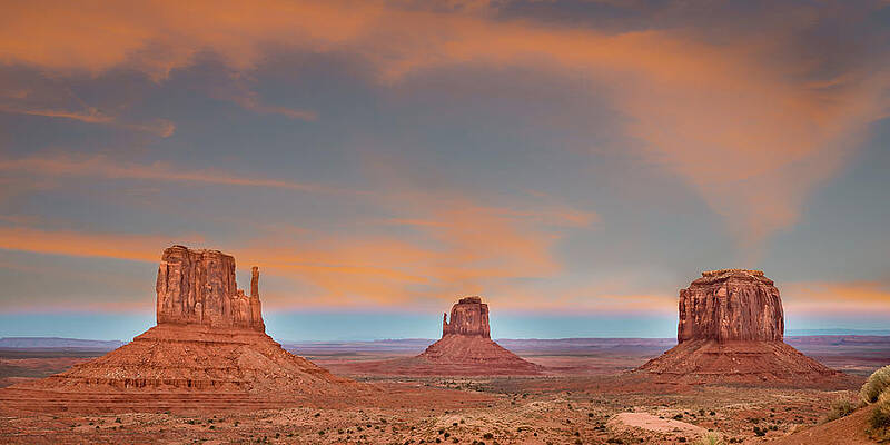 Monument Valley Sunrise Panorama 1401 by Kenneth Johnson Monument Valley Sunrise Panorama 1401 by Kenneth Johnson