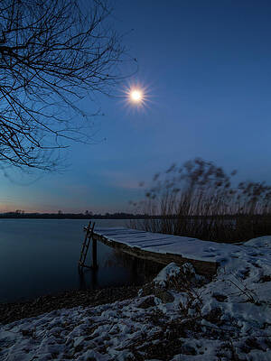 Moonlight over the lake by Davor Zerjav Moonlight over the lake by Davor Zerjav