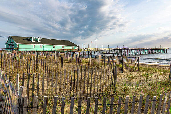 Ocean Photograph - Morning At Avalon Pier by Donna Twiford