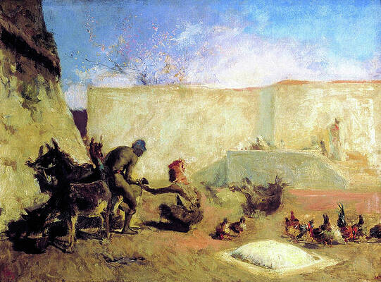 Moroccan Architecture Paintings Fine Art America