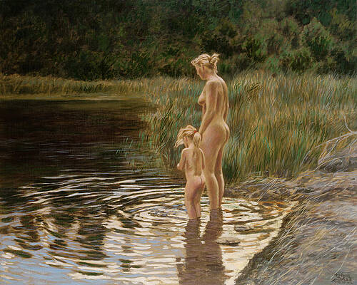 Nudist Mom And Daughter