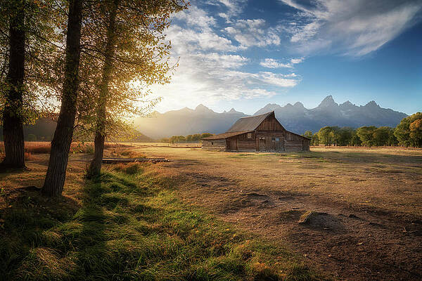 Moulton Barn at Dusk by David Soldano Moulton Barn at Dusk by David Soldano