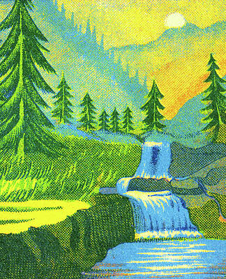 How to Draw a Waterfall | A Step-by-Step Tutorial for Kids