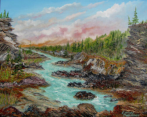 Mountain Stream by Edward Theilmann Mountain Stream by Edward Theilmann