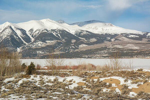 Wall Art - Photograph - Mt. Elbert Winter #1 by Aaron Spong