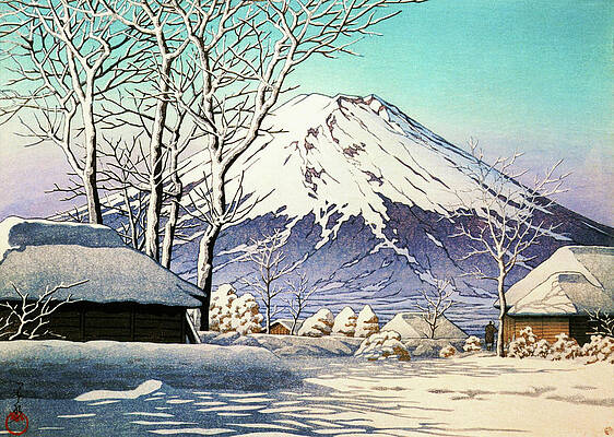 Art Market America Japanese Mt. FUJI Wall Art