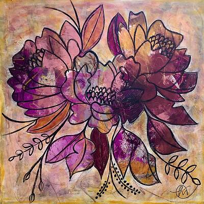 Mulberry with a hint of violet by Monica Martin Mulberry with a hint of violet by Monica Martin