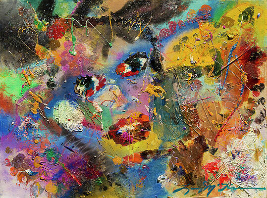 Abstract Face Paintings Fine Art America