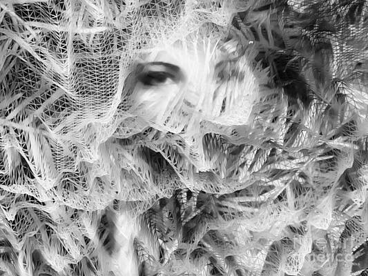 Mystery Behind the Eyes - BnW by Doris Aguirre Mystery Behind the Eyes - BnW by Doris Aguirre