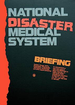 Wall Art - Painting - National Disaster Medical System by National Institutes Of Health