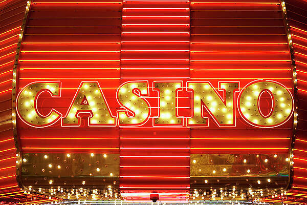 Neon Signs On The Strip, Las Vegas by Oliver Strewe