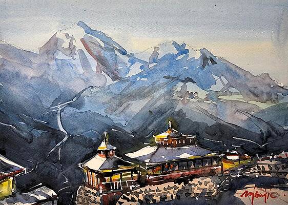 Nepal Paintings Fine Art America