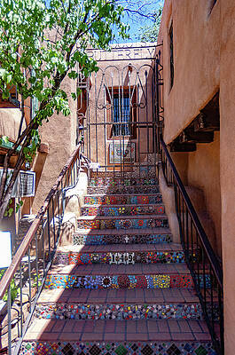 New Mexico Steps by Mary Courtney New Mexico Steps by Mary Courtney