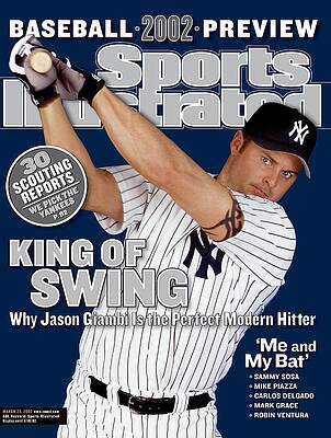 New York Yankees Reggie Jackson Sports Illustrated Cover Metal Print