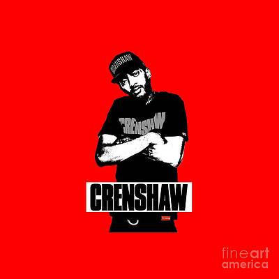 Nipsey Hussle Crenshaw by Samantha Guzman