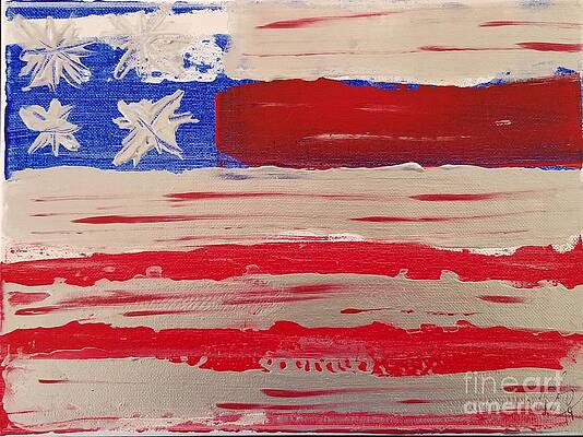 Abstract American Flag Paintings Page 5 Of 5 Pixels