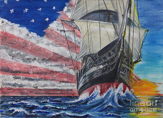 Uss Constitution Paintings Fine Art America