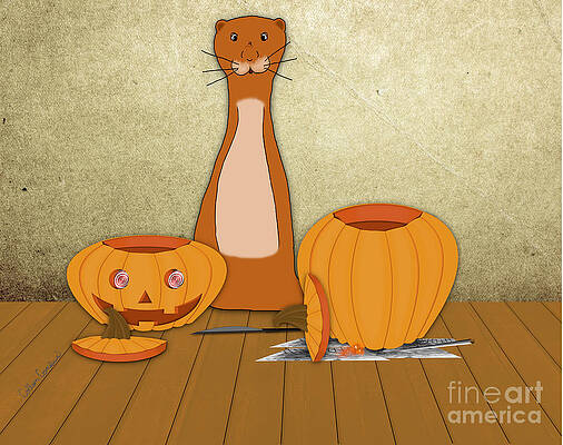 Oliver The Otter Carves a Pumpkin by Colleen Cornelius Oliver The Otter Carves a Pumpkin by Colleen Cornelius