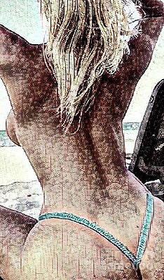 on the beach. by Shlomo Zangilevitch on the beach. by Shlomo Zangilevitch