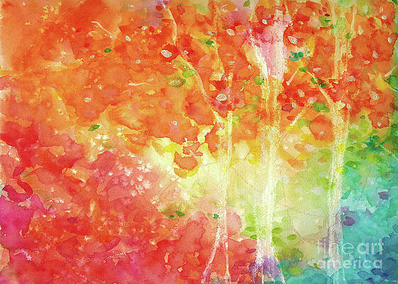 Orange Tree Paintings Fine Art America