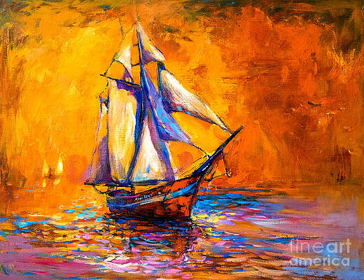 Abstract Boats Art Fine Art America