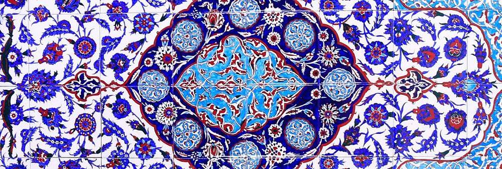 Ottoman Iznik Mosaic Tile In Topkapi Palace Istanbul Painting By Celestial Images