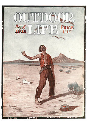 Curated Collection - Outdoor Life Magazine Covers Wall Art for